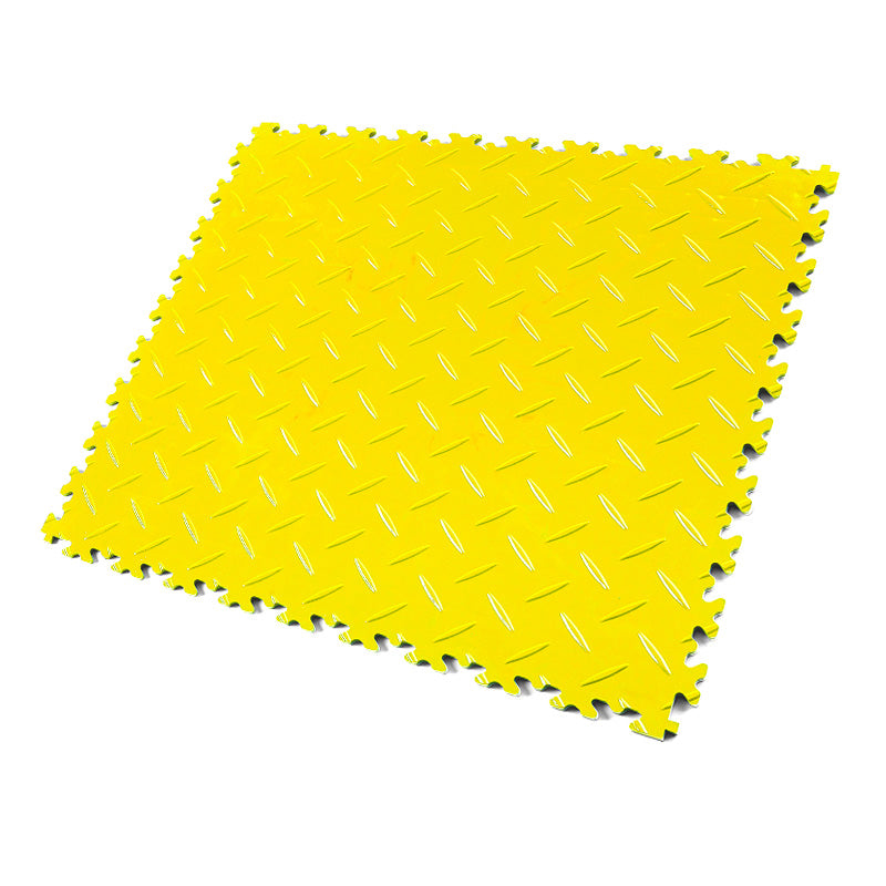 DESTOCKAGE • DALLE MOSAIK PVC • TÔLE LARMÉE JAUNE 7mm